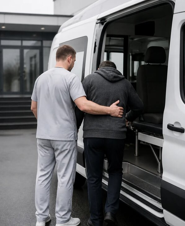 Организация медтранспортировки в Воскресенске от 5169 р. | Медзона