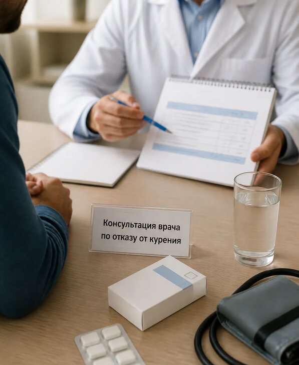 Консультация врача по отказу от курения для взрослых в Воскресенске